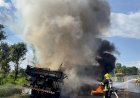 Bombeiros em Uruaçu atendem ocorrência de colisão frontal entre dois caminhões na BR-153