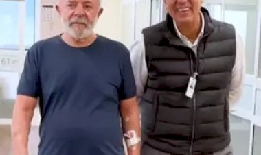 O presidente Luiz Inácio Lula da Silva (PT) publicou um vídeo em que aparece andando pelos corredores do Hospital Sírio-Libanês em São Paulo após deixar a Unidade de Terapia Intensiva (UTI).