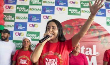 Natal do Bem distribui brinquedos em Campo Limpo de Goiás