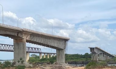 Ponte cai e deixa trânsito bloqueado na BR-226 entre Tocantins e Maranhão