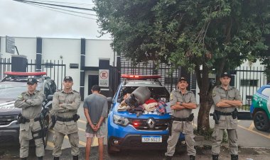 Polícia Militar recupera objetos e prende autor  de furto em residência em São Francisco de Goiás