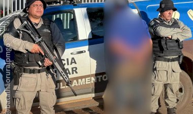 BATALHÃO RURAL PRENDE AUTOR DE FURTO DE GADO EM PETROLINA DE GOIÁS-GO