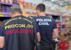 ‘Prateleira Limpa’: PCGO realiza operação integrada em Jaraguá e apreende diversos produtos vencidos e impróprios para o consumo