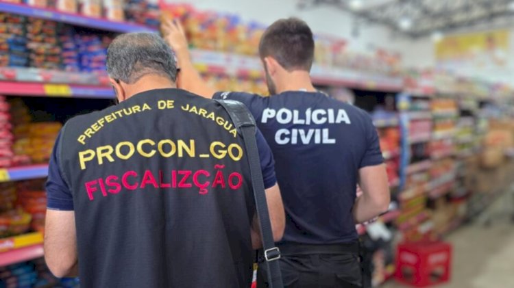 ‘Prateleira Limpa’: PCGO realiza operação integrada em Jaraguá e apreende diversos produtos vencidos e impróprios para o consumo