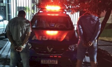 Polícia Militar prende autores de  crime de roubo em Petrolina de Goiás