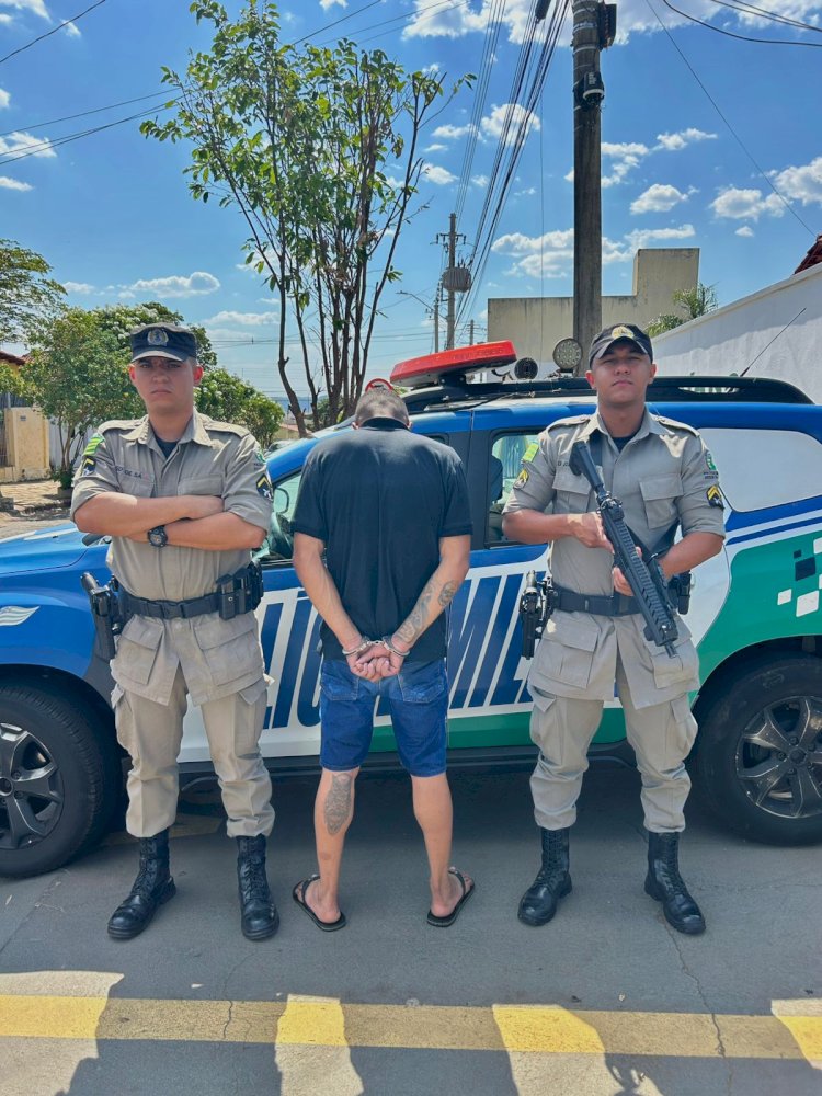 Homem é detido por descumprimento de  medida cautelar em Petrolina de Goiás