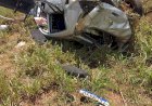 Grave acidente na Go 080 deixa uma vítima fatal  e  três feridas entre São Francisco e Petrolina de Goiás